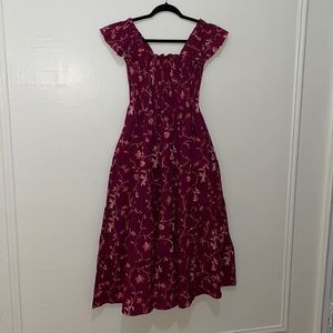 Hill House Ellie Nap Dress (Burgundy)
